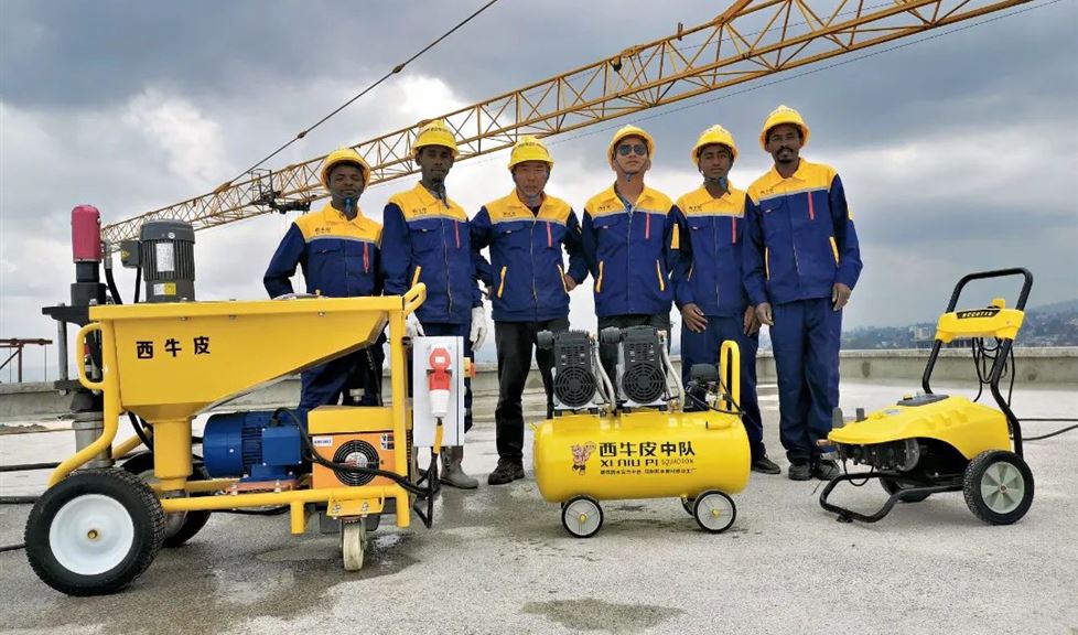 西牛皮一品能高品質(zhì)防水在埃塞奧羅米亞州高等法院項(xiàng)目中獲得一致好評